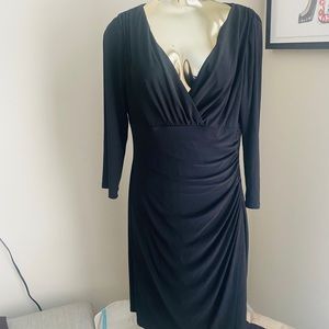 Lauren by Ralph Lauren dress black size 12.